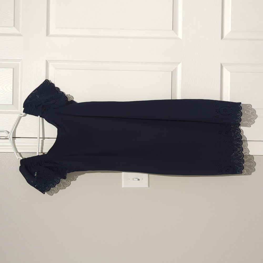 Dress, Small, Navy Blue